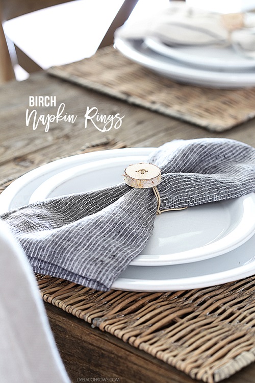 Birch Napkin Rings