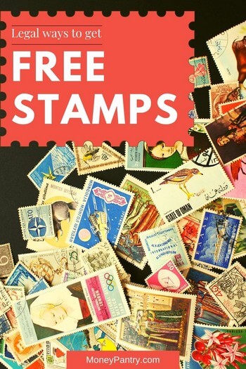 Here are legal ways you can get postage stamps for free...