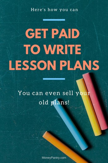These sites offer lesson writing jobs from home where you can sell lesson plans for profit...