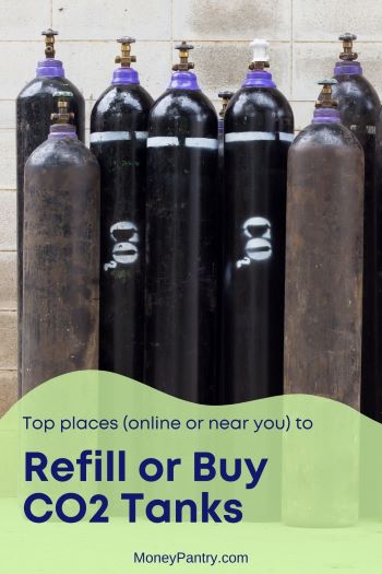 Here's where you can refill CO2 or Carbon dioxide near you or online...